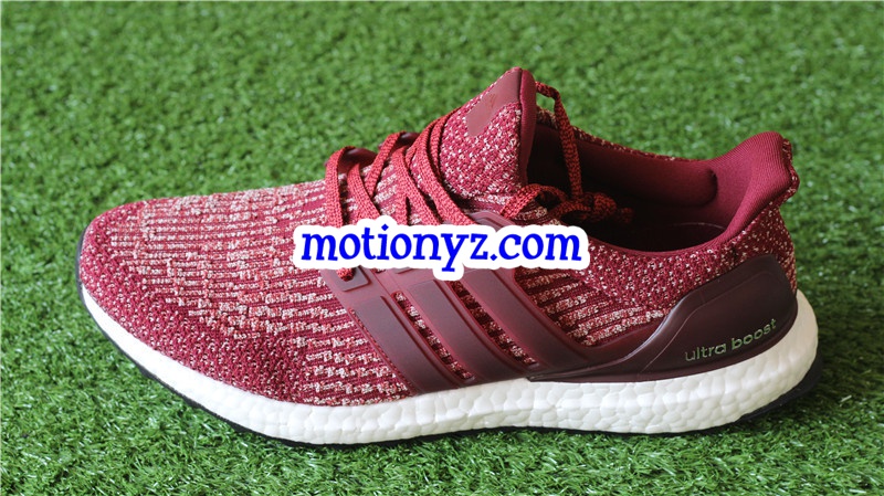 Real Boost Adidas Ultra Boost 3.0 Burgundy Red